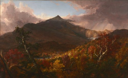 Hình nền núi – View of Schroon Mountain, Essex County, New York, After a Storm (1838)