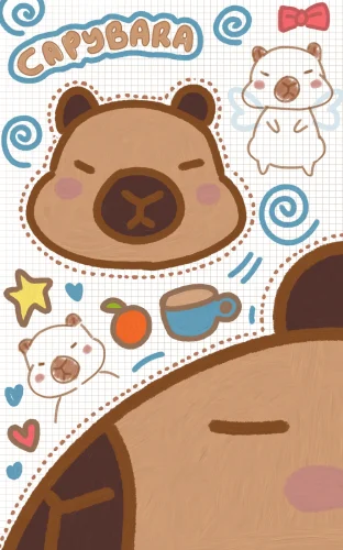 Hình nền capybara 65