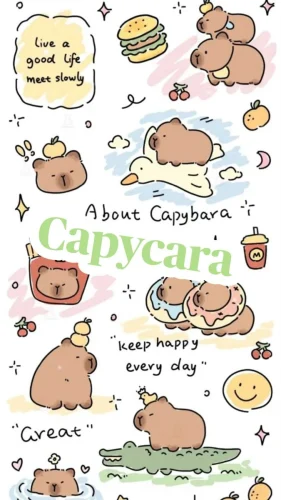 Hình nền capybara 87