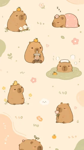Hình nền capybara 89