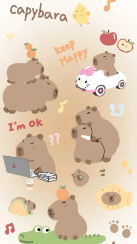 Hình nền capybara 109