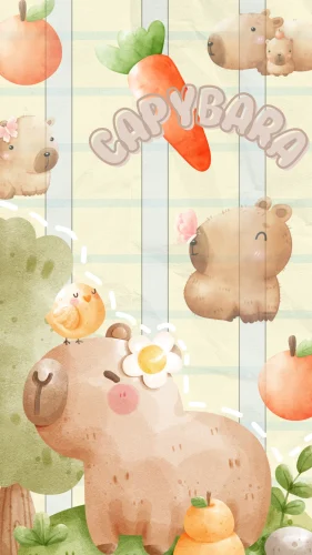 Hình nền capybara 121