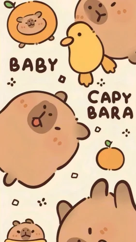 Hình nền capybara 136