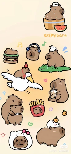 Hình nền capybara 148