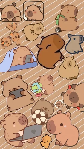 Hình nền capybara 158