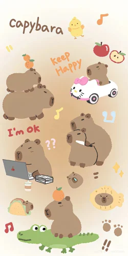Hình nền capybara 180