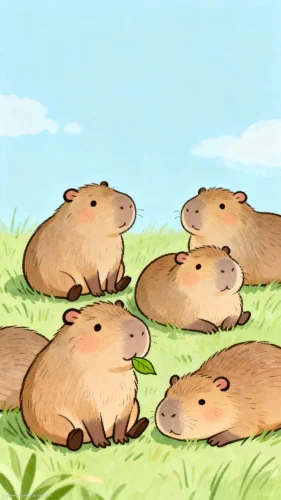 Hình nền capybara 189