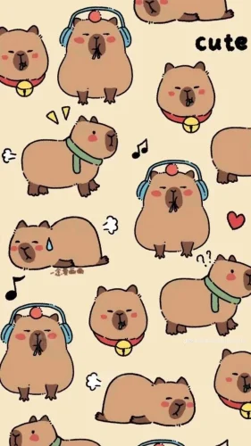 Hình nền capybara 202