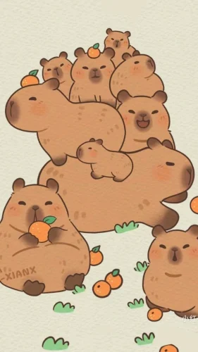 Hình nền capybara 210