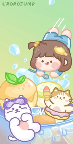 Hình nền chibi 100