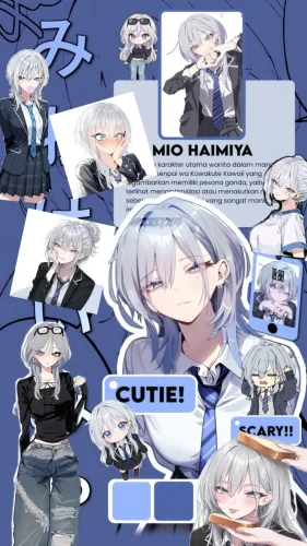Hình nền gái xinh anime 6