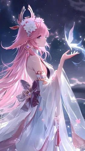Hình nền gái xinh anime 9