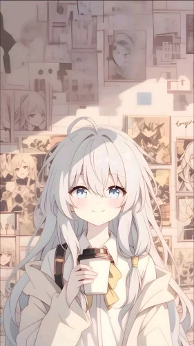 Hình nền gái xinh anime 14