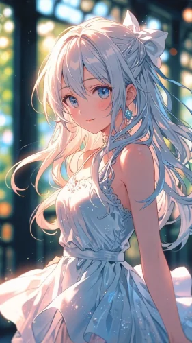 Hình nền gái xinh anime 27