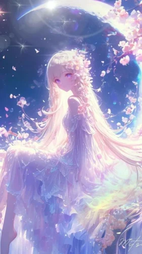 Hình nền gái xinh anime 38