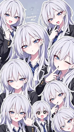 Hình nền gái xinh anime 43