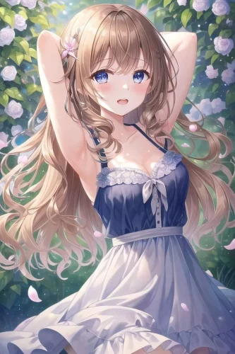 Hình nền gái xinh anime 64