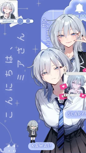 Hình nền gái xinh anime 66