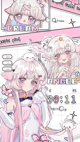 Hình nền gái xinh anime 82