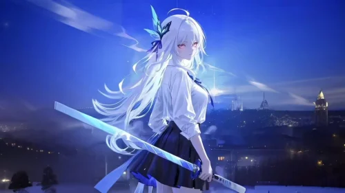 Hình nền gái xinh anime 142
