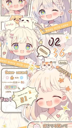Hình nền gái xinh anime 111