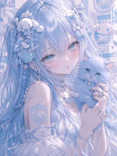 Hình nền gái xinh anime 116