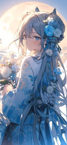 Hình nền gái xinh anime 117