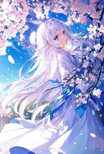 Hình nền gái xinh anime 123