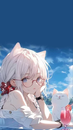 Hình nền gái xinh anime 128