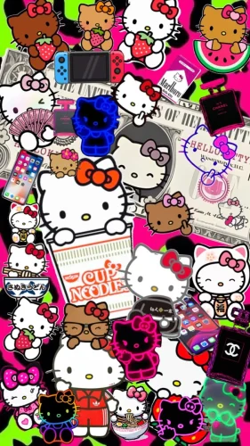 Hình nền Hello Kitty 123