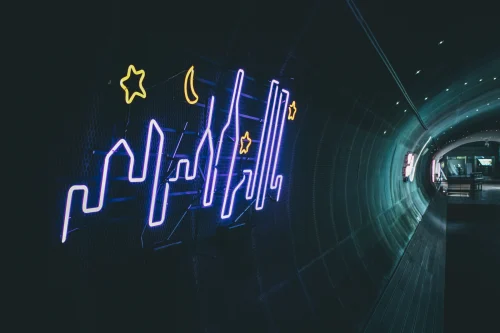 Hình nền neon 30