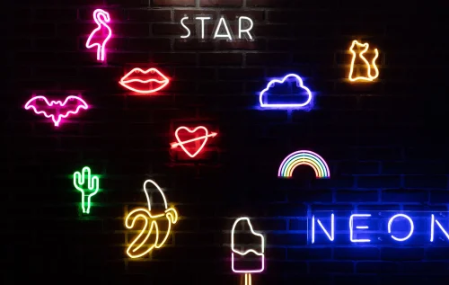 Hình nền neon 38