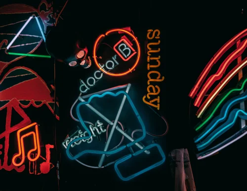 Hình nền neon 62
