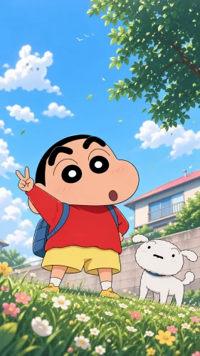 Hình nền Shin cậu bé bút chì 2