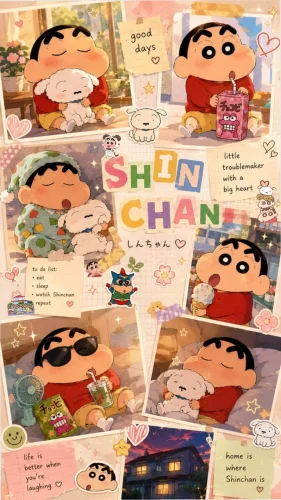 Hình nền Shin cậu bé bút chì 10