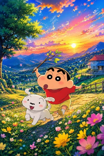 Hình nền Shin cậu bé bút chì 130