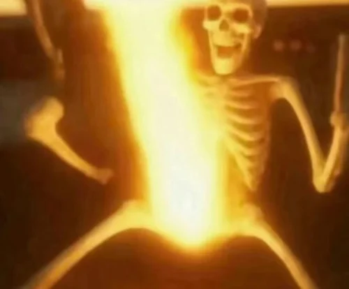 Meme bộ xương 13