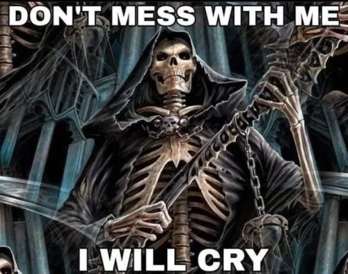 Meme bộ xương 16