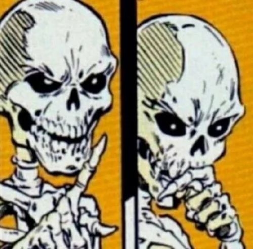 Meme bộ xương 29