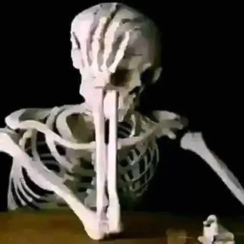 Meme bộ xương 30