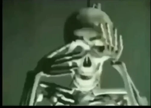 Meme bộ xương 39
