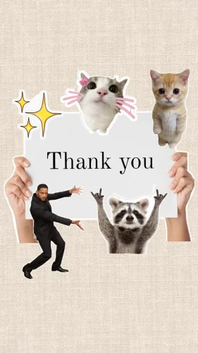 Meme cảm ơn 1
