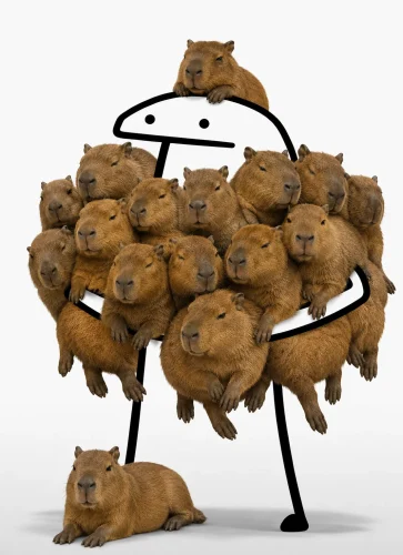 Meme capybara 6