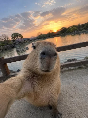 Meme capybara 25