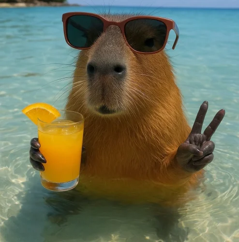 Meme capybara 27