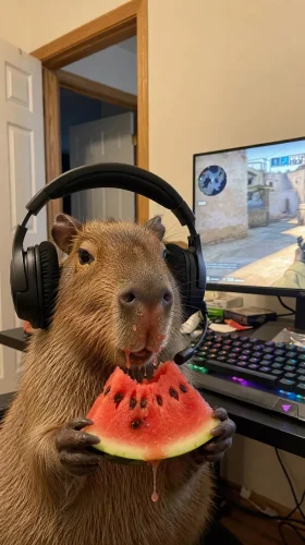 Meme capybara 30
