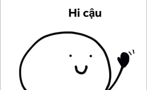 Meme chào hỏi 27