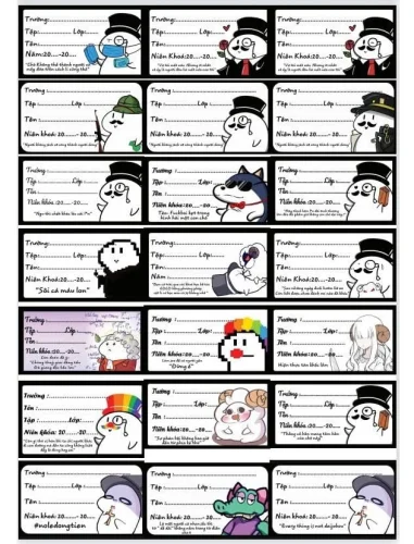 Meme đi học 1