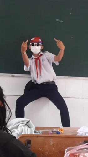 Meme đi học 7