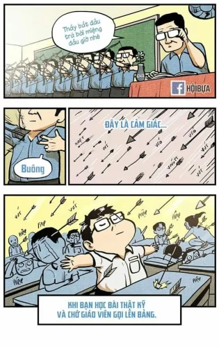 Meme đi học 8